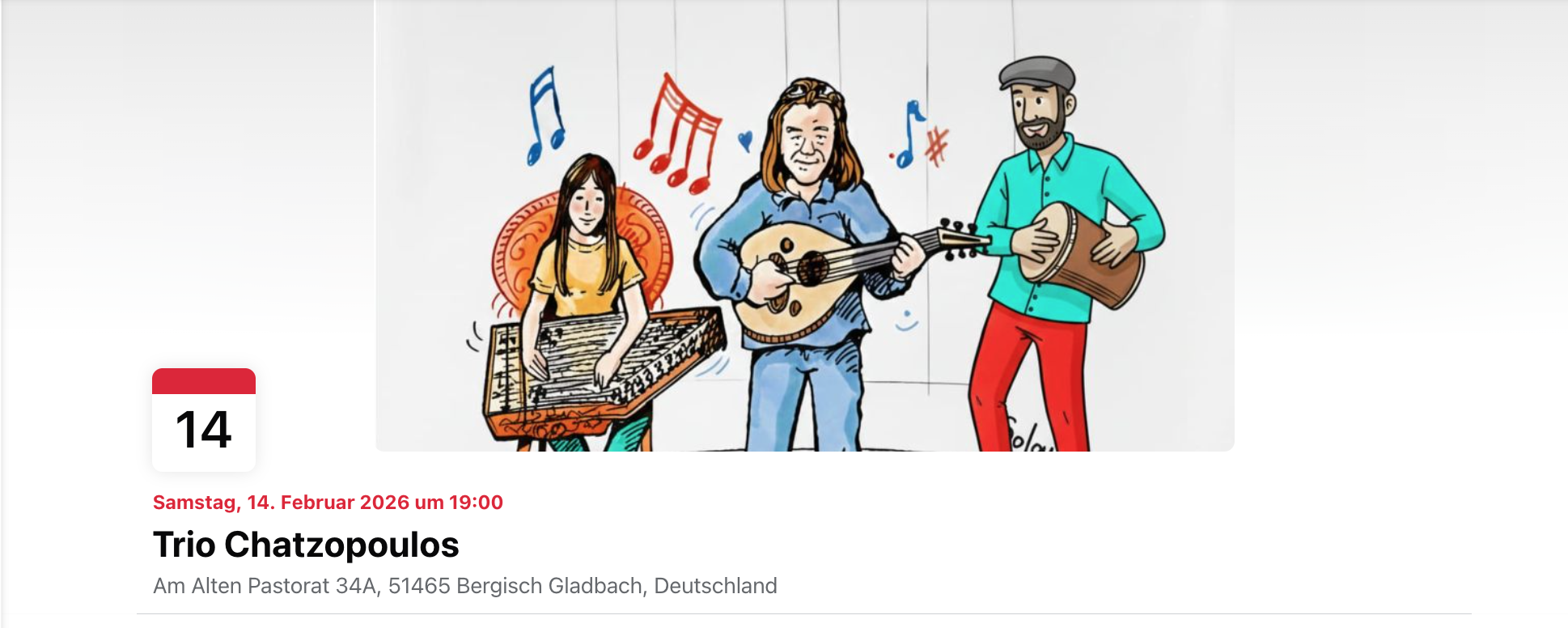 TRIO CHATZOPOULOS / IN BERGISCH GLADBACH