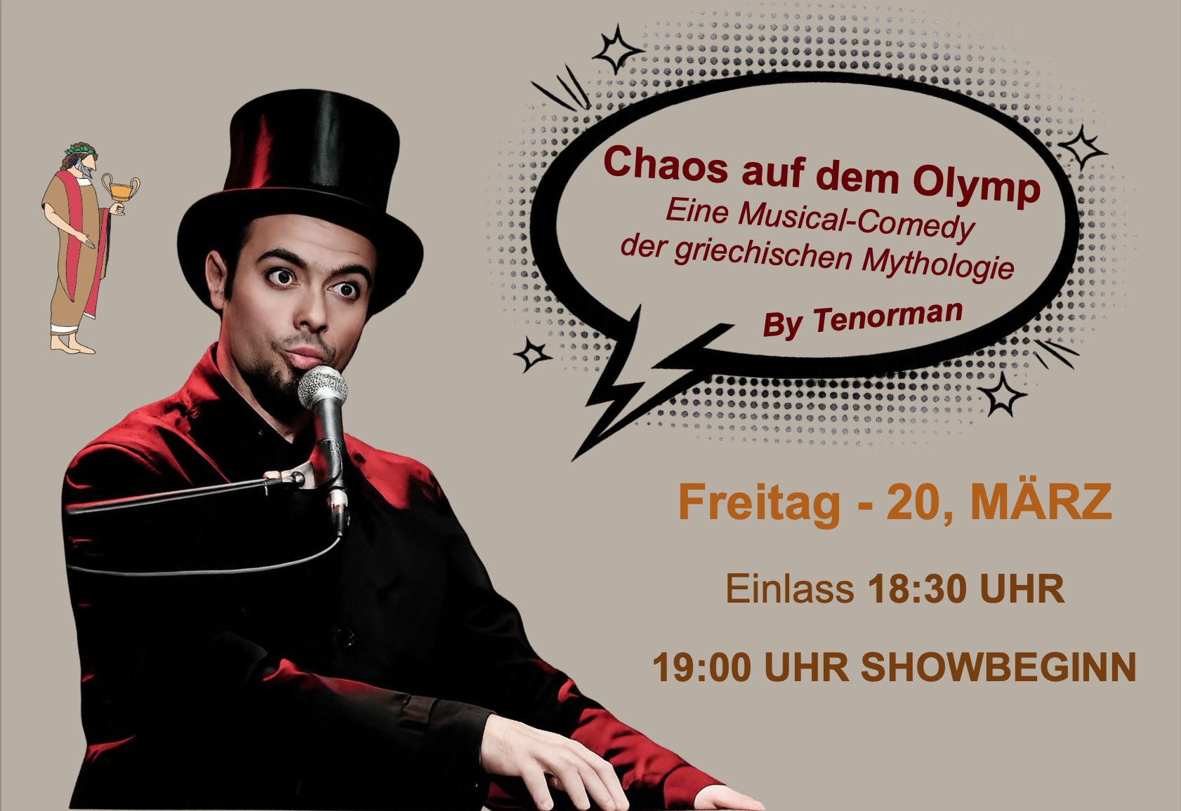 Chaos auf dem Olymp / 20. März, 2026 -Köln Dellbrück