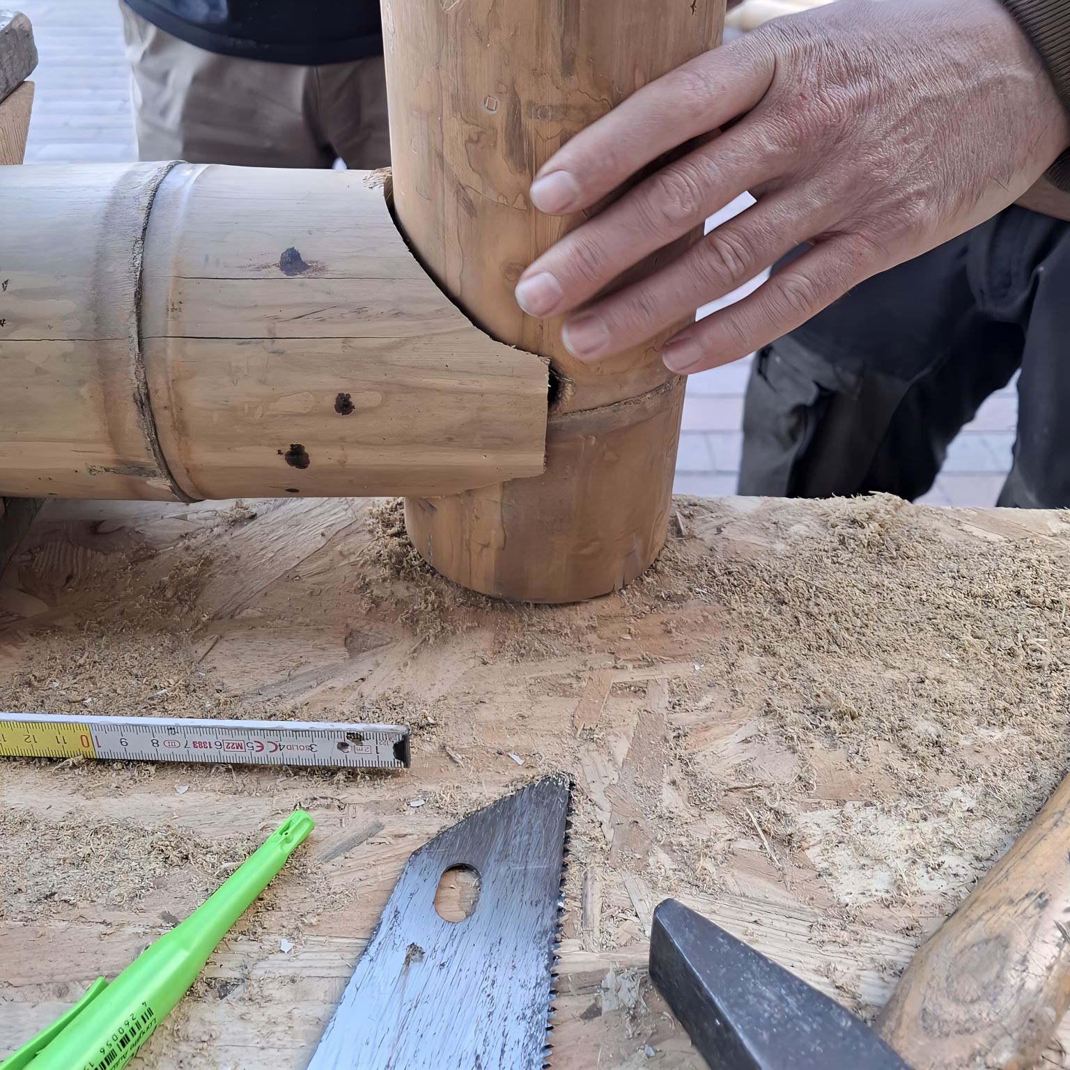 Bamboo material detail